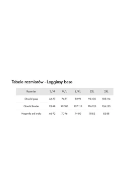Damskie Mona Legginsy|Legginsy Damskie - legginsy damskie szar Base Plus Size