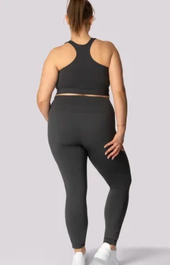 Damskie Mona Legginsy|Legginsy Damskie - legginsy damskie szar Base Plus Size