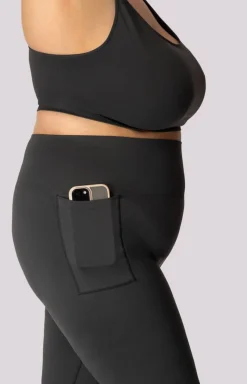 Damskie Mona Legginsy|Legginsy Damskie - legginsy damskie szar Base Plus Size