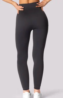 Mona legginsy damskie szare Base