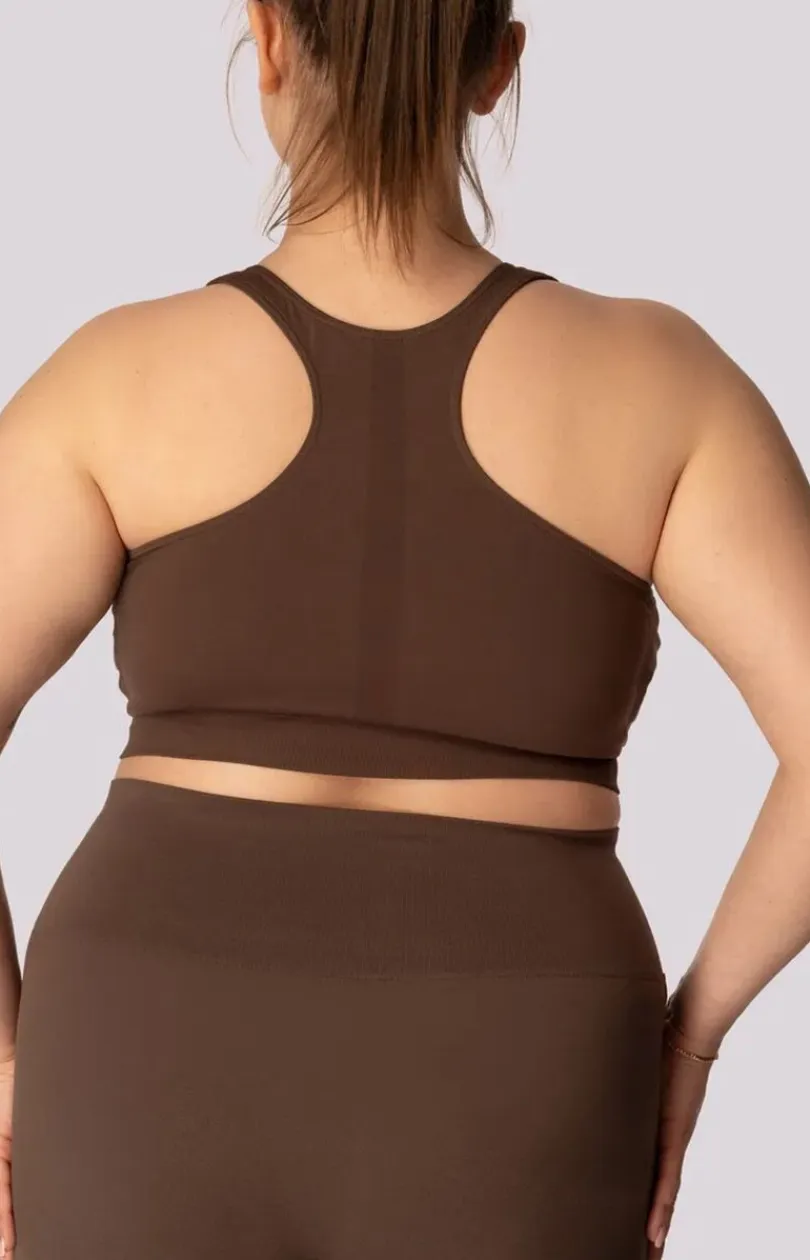Mona Bielizna Homewear|Biustonosz Duże Rozmiary - top damski w kolorze Base Plus Size