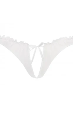 Damskie Axami Majtki Z Dziurką - Neige figi otwarte V-6468