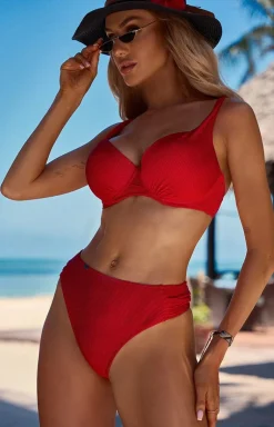 Novella czerwona góra od stroju Barbados 2408