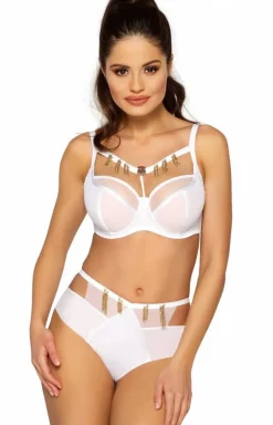 NOVIKA biały biustonosz półusztywniany semi-soft Pure Poison N 02
