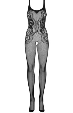 Obsessive bodystocking z unikalnym wzorem G335