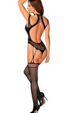 Obsessive bodystocking z wycięciami G327