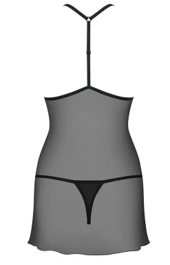 Damskie Obsessive Koszulki|Seksowna Koszula Nocna - 875-CHE-1 koszulka i stringi
