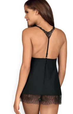 Damskie Obsessive Koszulki|Seksowna Koszula Nocna - Chiccanta koszulka babydoll i stringi