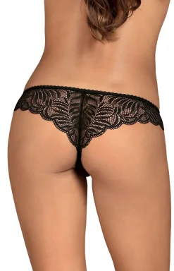 Damskie Obsessive Majtki Z Dziurką - Contica figi stringi otwarte
