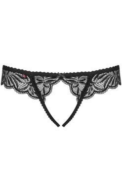 Damskie Obsessive Majtki Z Dziurką - Contica figi stringi otwarte