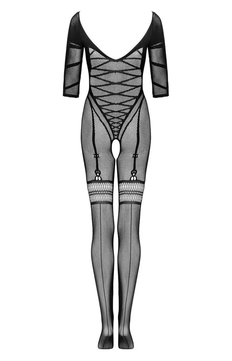 Obsessive Bodystocking|Body - czarne bodystocking G332