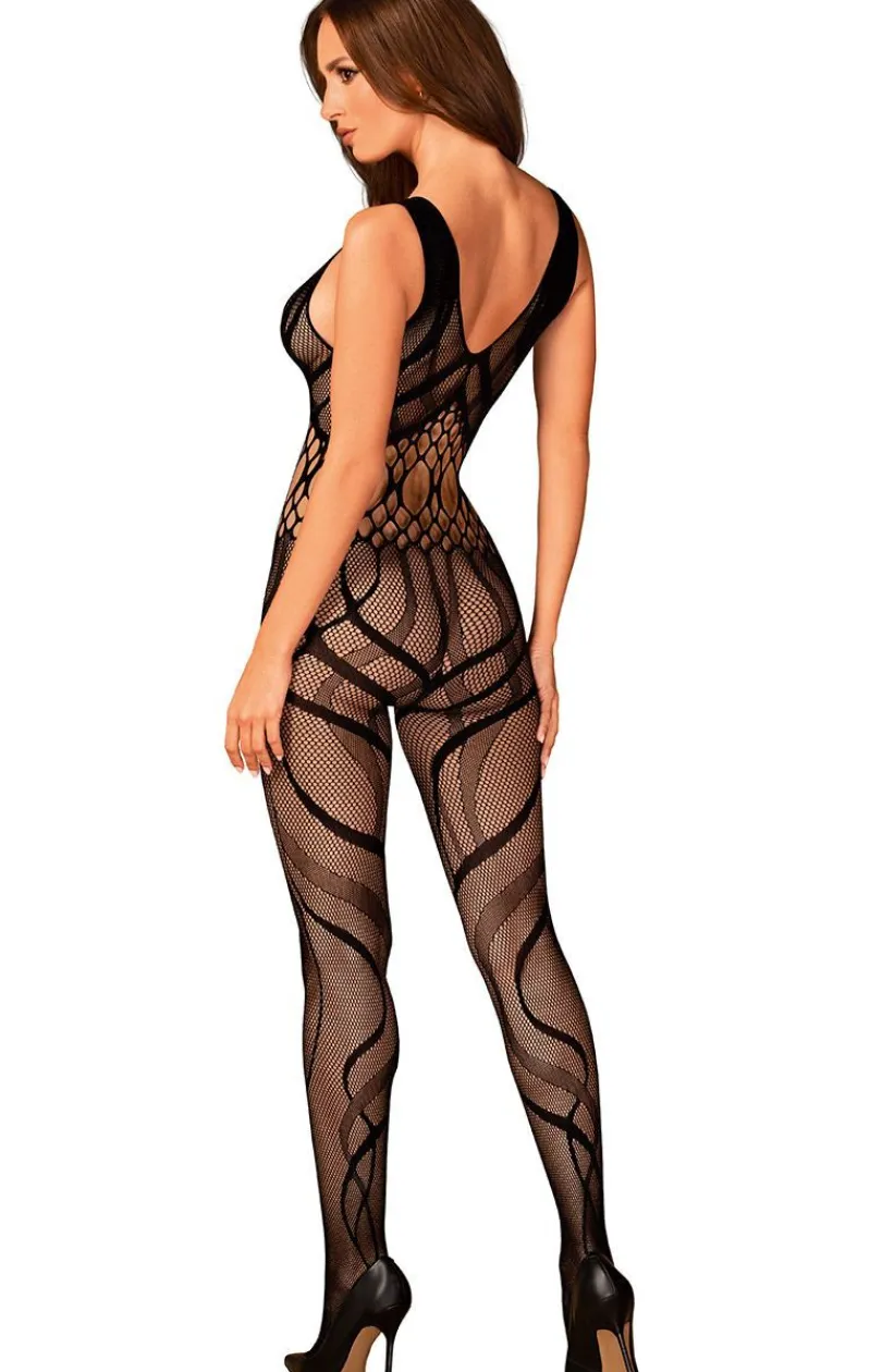Obsessive Bodystocking|Body - czarne bodystocking G328