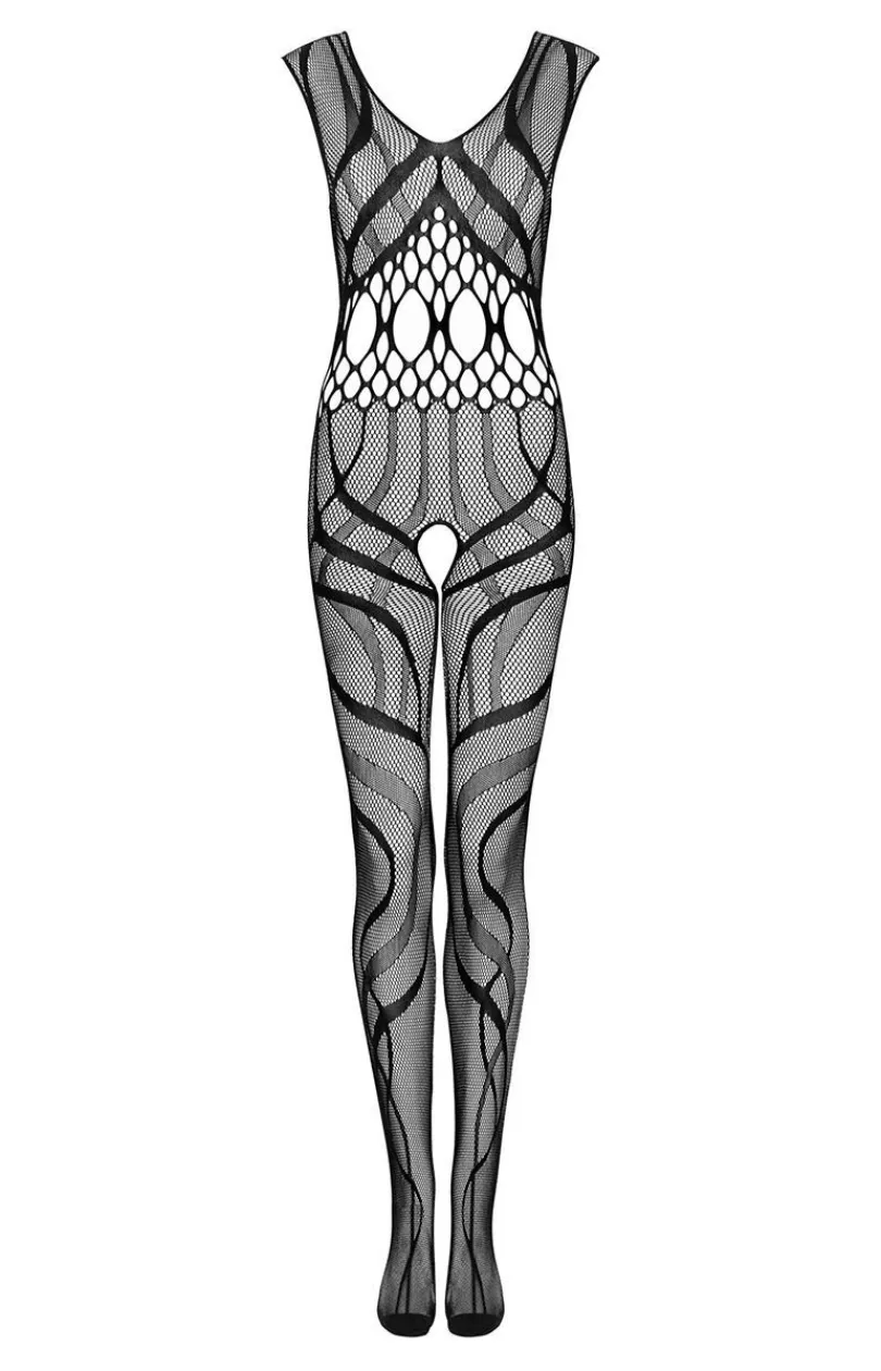Obsessive Bodystocking|Body - czarne bodystocking G328