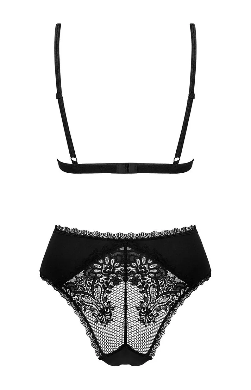 Obsessive Body|Body - czarne koronkowe body Maderris