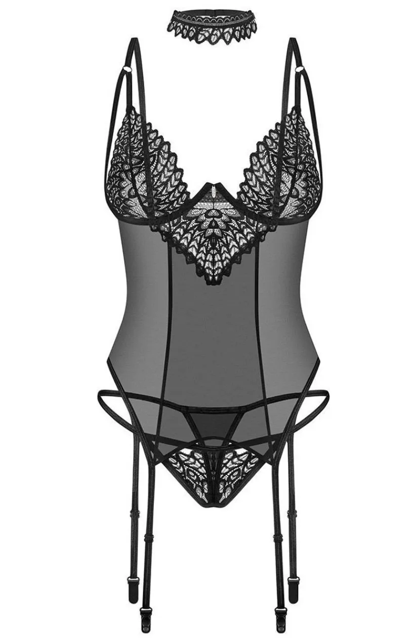 Obsessive Body|Gorsety - gorset damski, stringi i choker Donarella