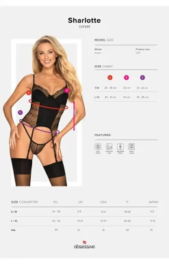 Obsessive Body|Gorsety - gorset i stringi Sharlotte