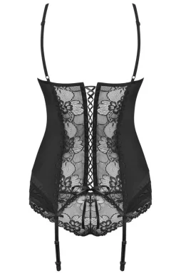Obsessive Body|Gorsety - koronkowy gorset i figi Heartina