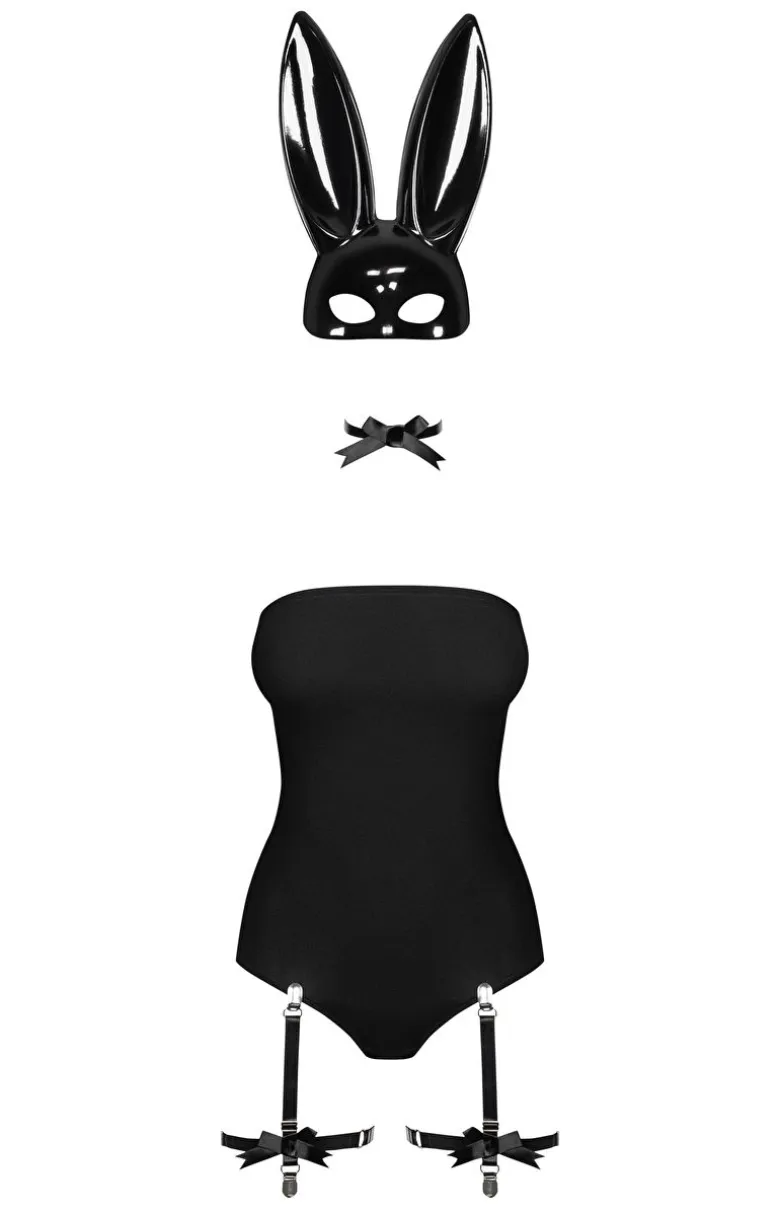 Obsessive 5-częściowy strój króliczka Bunny costume