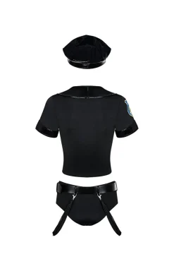 Obsessive Kostiumy I Przebrania - 6-częściowy strój policjantki Police set