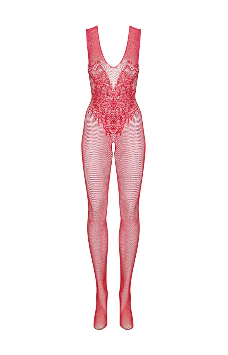 Obsessive czerwone bodystocking N112