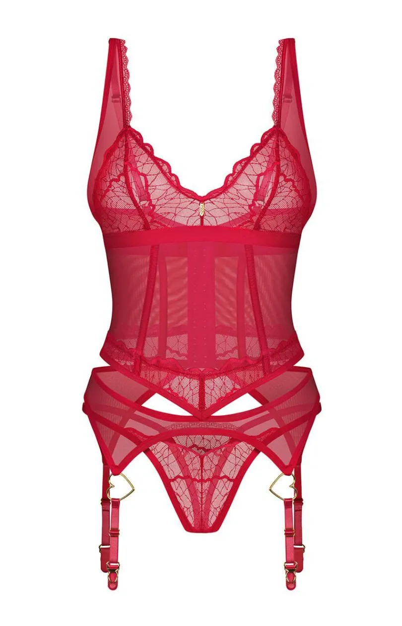 Obsessive Body|Gorsety - gorset i stringi Cupide Desir