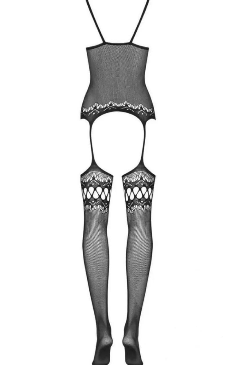 Obsessive Bodystocking|Body - F214 czarne bodystocking