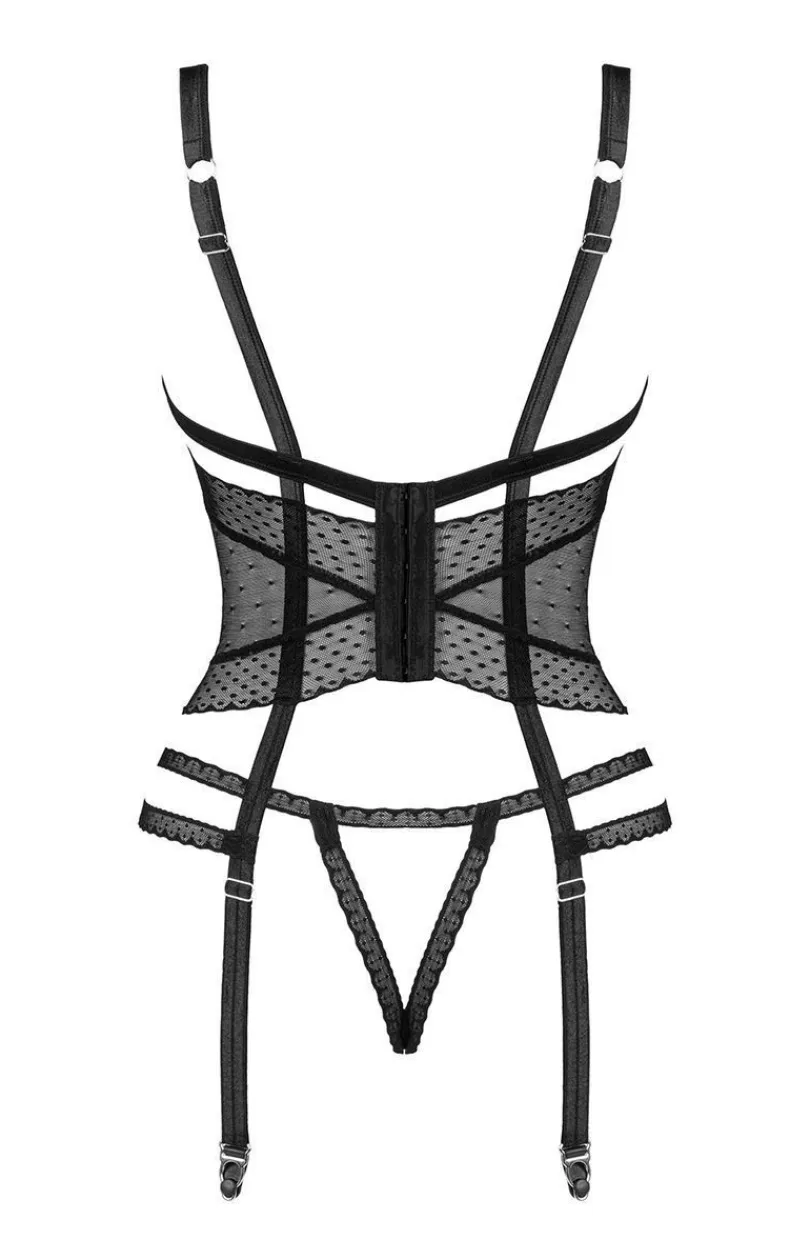 Obsessive Body|Gorsety - gorset i otwarte stringi Lanelia