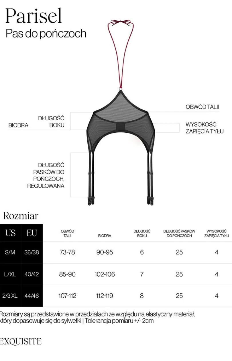 Obsessive Pasy Do Pończoch|Pasy Do Pończoch - pas do pończoch premium Parisel