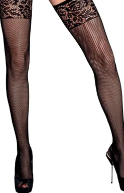 Obsessive pończochy z pasem Garter stockings black S500