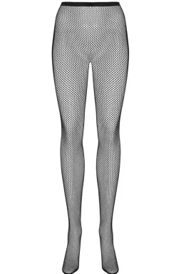 Obsessive Rajstopy Koronkowe|Rajstopy Kabaretki - rajstopy otwarte z wycięciami czarne kabaretki S233