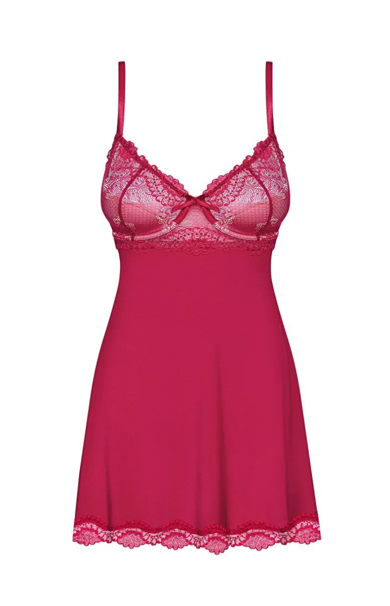 Obsessive Rosalyne koszulka babydoll i stringi