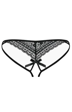 Damskie Obsessive Stringi Sznurki|Stringi Damskie - stringi otwarte z dziurką w kroku Picantina