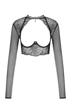 Obsessive top z otwartymi miseczkami Mibelia