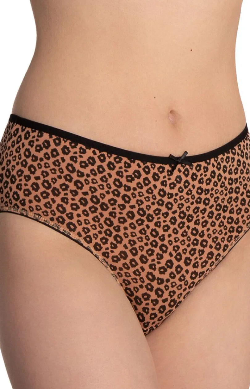 Damskie LAMA Wielopaki Damskie|Figi Bawełniane - 3-pack bawełniana figi dakie bikini -122BI-67