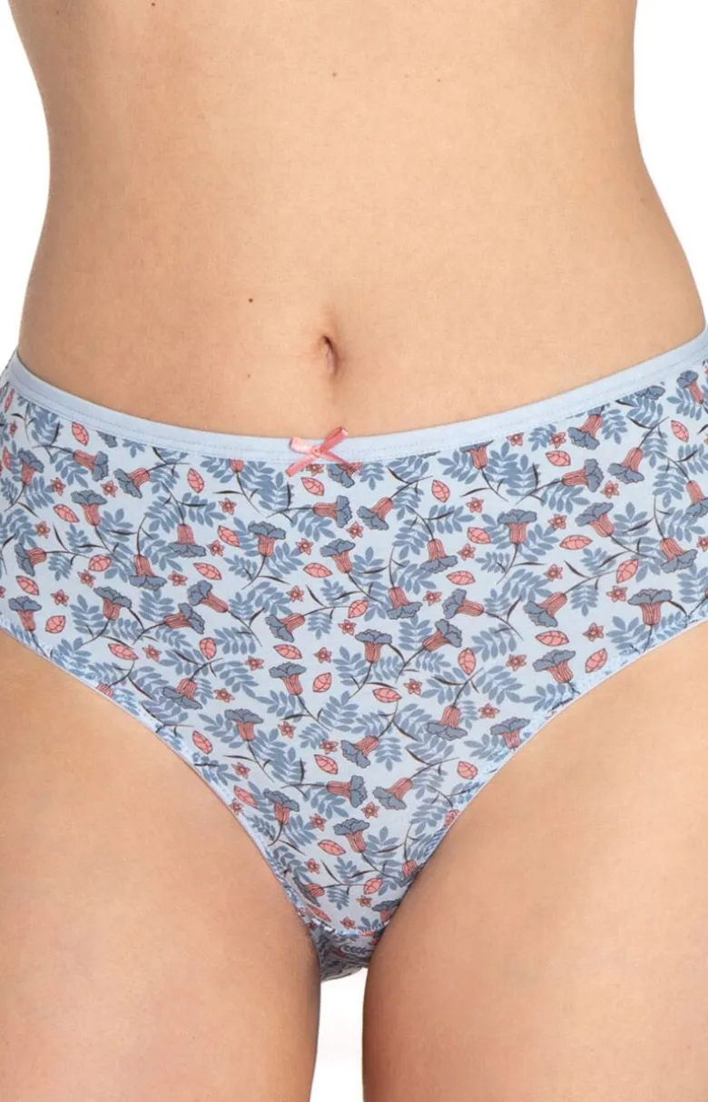 3-pack bawełniane figi damskie plus size L-122BI-63EX