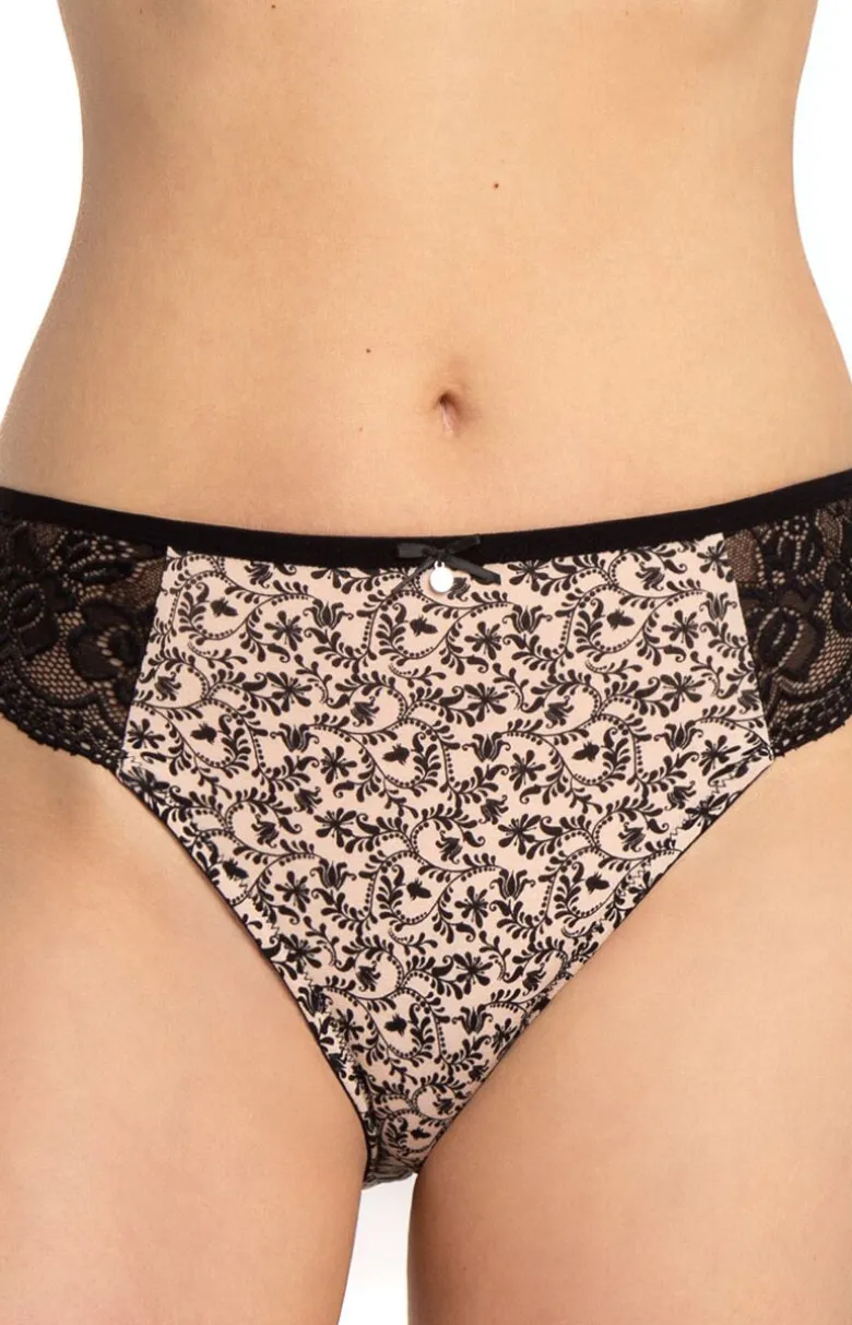 2-pack bawełniane figi damskie plus size L-1587BI