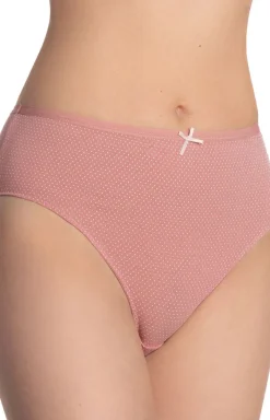 Damskie LAMA Wielopaki Damskie|Figi Bawełniane - 3-pack bawełniane figi damskie wysokie L-127BI-34EX