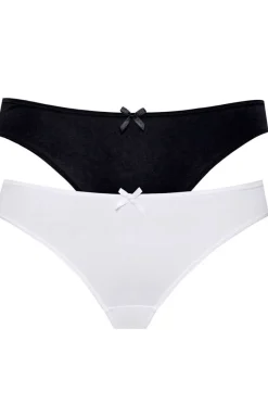 Damskie leptir Wielopaki Damskie|Figi Bawełniane - 2-pack figi damkie F-MN-60/01