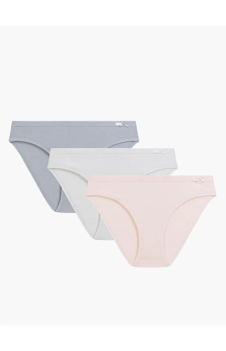 3-pack figi damskie sport 3CLP-002-PER/ROZJ/PERJ