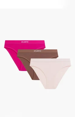 3-pack figi damskie sport 3CLP-012-ROZC/CAPJ/ROZJ
