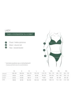 2-pack majtki damskie midi w kolorowe listki LPC 785