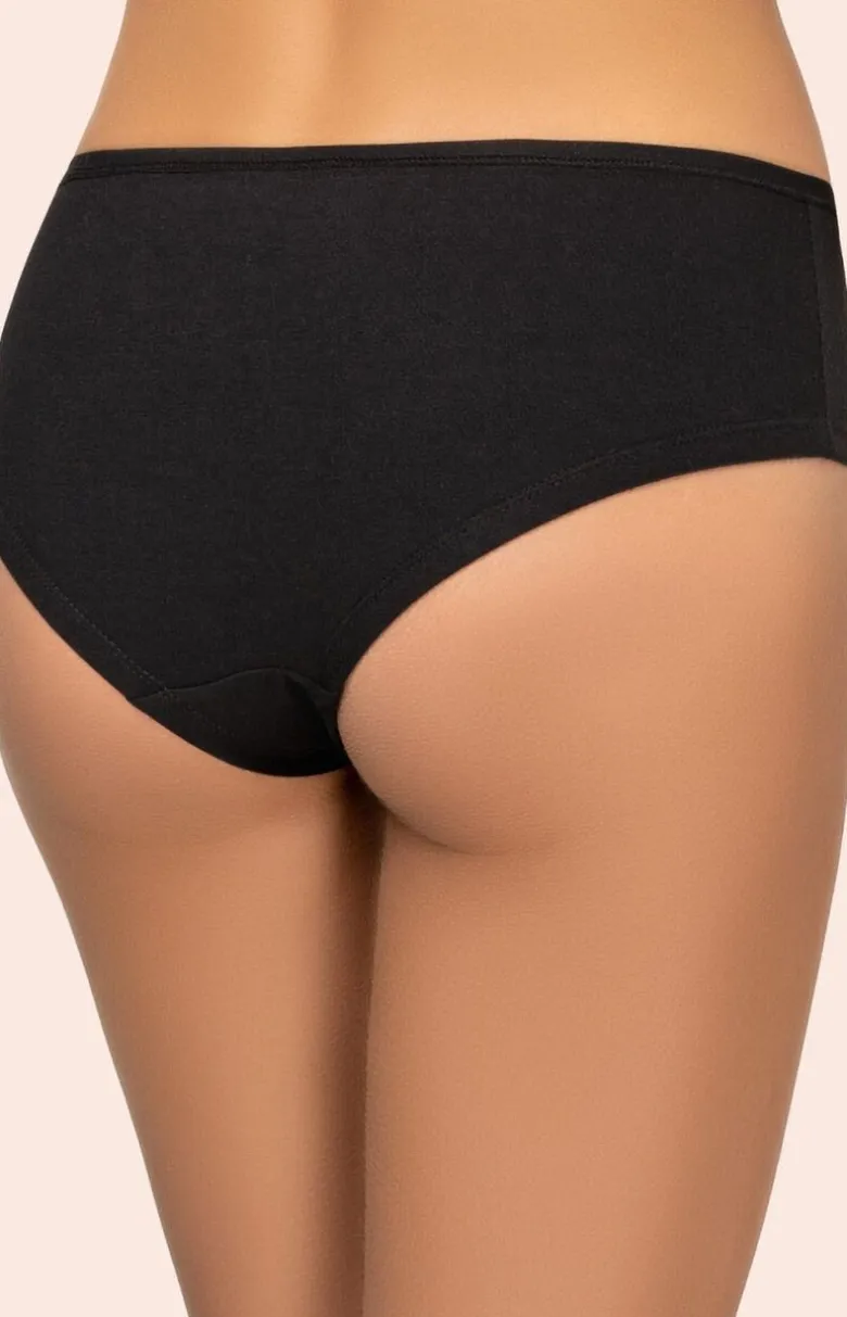2-pack majtki szorty bawełniane czarne 132