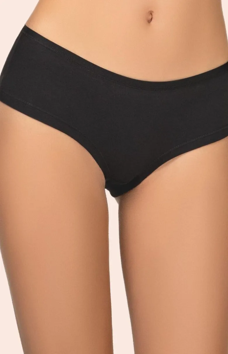 2-pack majtki szorty bawełniane czarne 132