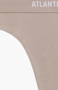 3-pack stringi damskie 3CLP-013-BRZ/KAM/BEZJ