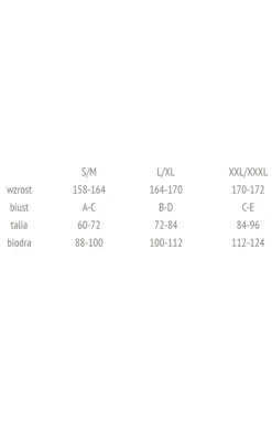 Passion czarne body otwarte Veronique