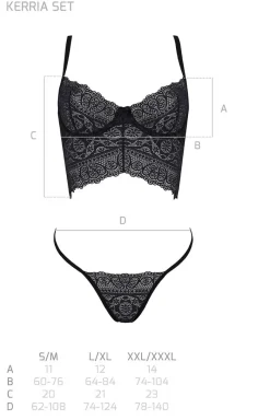 Passion Koszulki|Komplety Bielizny - komplet bielizny Kerria Set