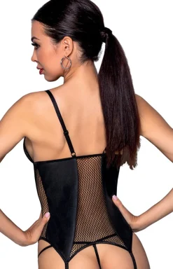 Passion Body|Gorsety - sznurowany gorset damski i stringi Beth