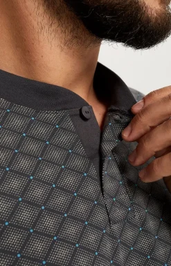 Męskie Italian Fashion Piżamy Męskie - Piżama męska z długim rękawem i długimi nogawkami Balmer