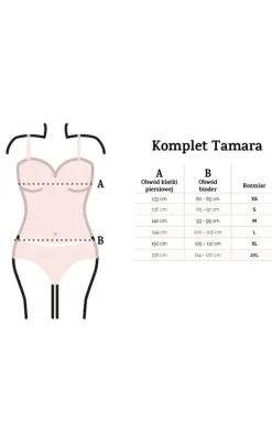 Piżama z krótkim rękawem i krótką nogawką ecru Tamara