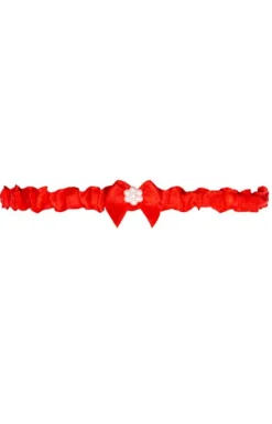Julimex Podwiązki|Podwiązki - Podwiązka na studniówkę czerwona Perugia PW-110